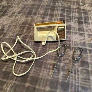 general electric vintage hand mixer